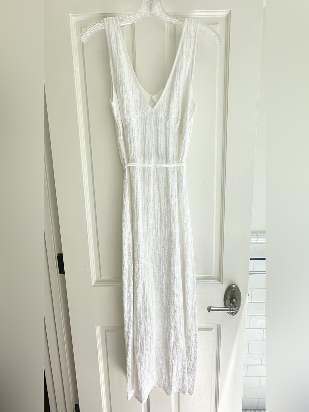 Afends Tully Dress in White Size XS - Picture 6 of 8